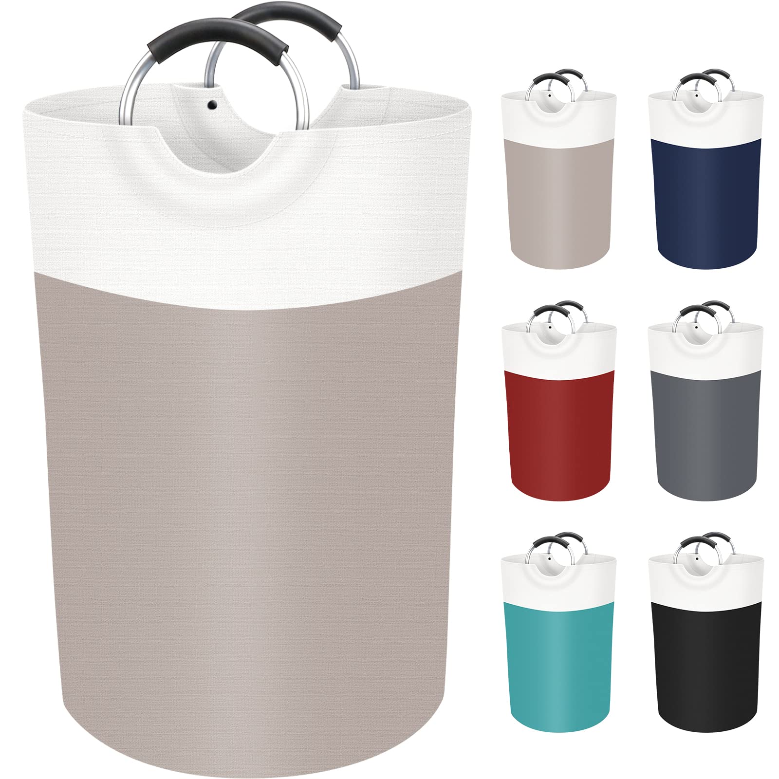 BlissTotes 90L Collapsible Laundry Hamper - Black - Laundry Baskets by Handbags Specialist Headquarter | Available at Handbags Specialist Headquarter