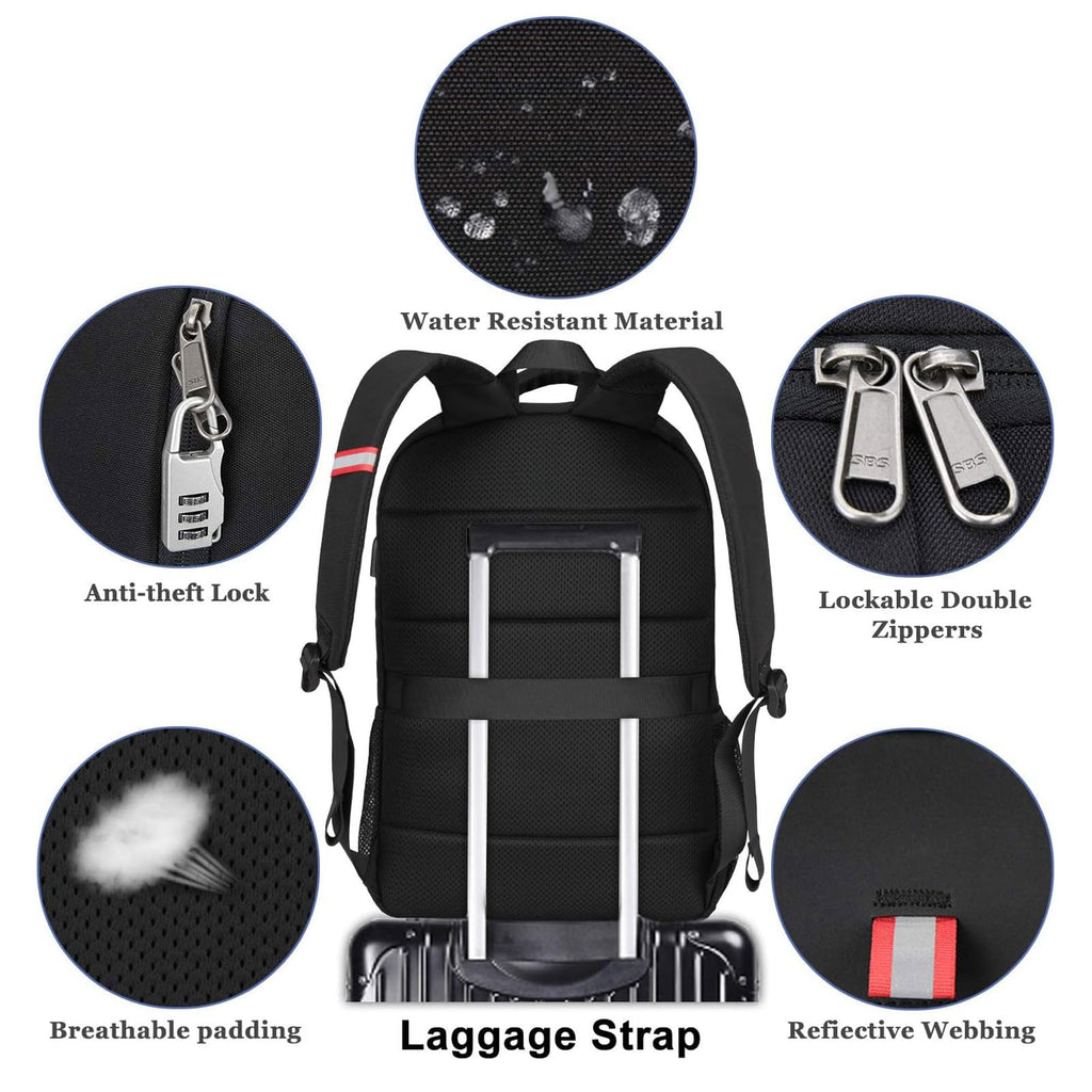 ChargeMate Laptop Backpack - Backpack Bags by Handbags Specialist Headquarter | Available at Handbags Specialist Headquarter