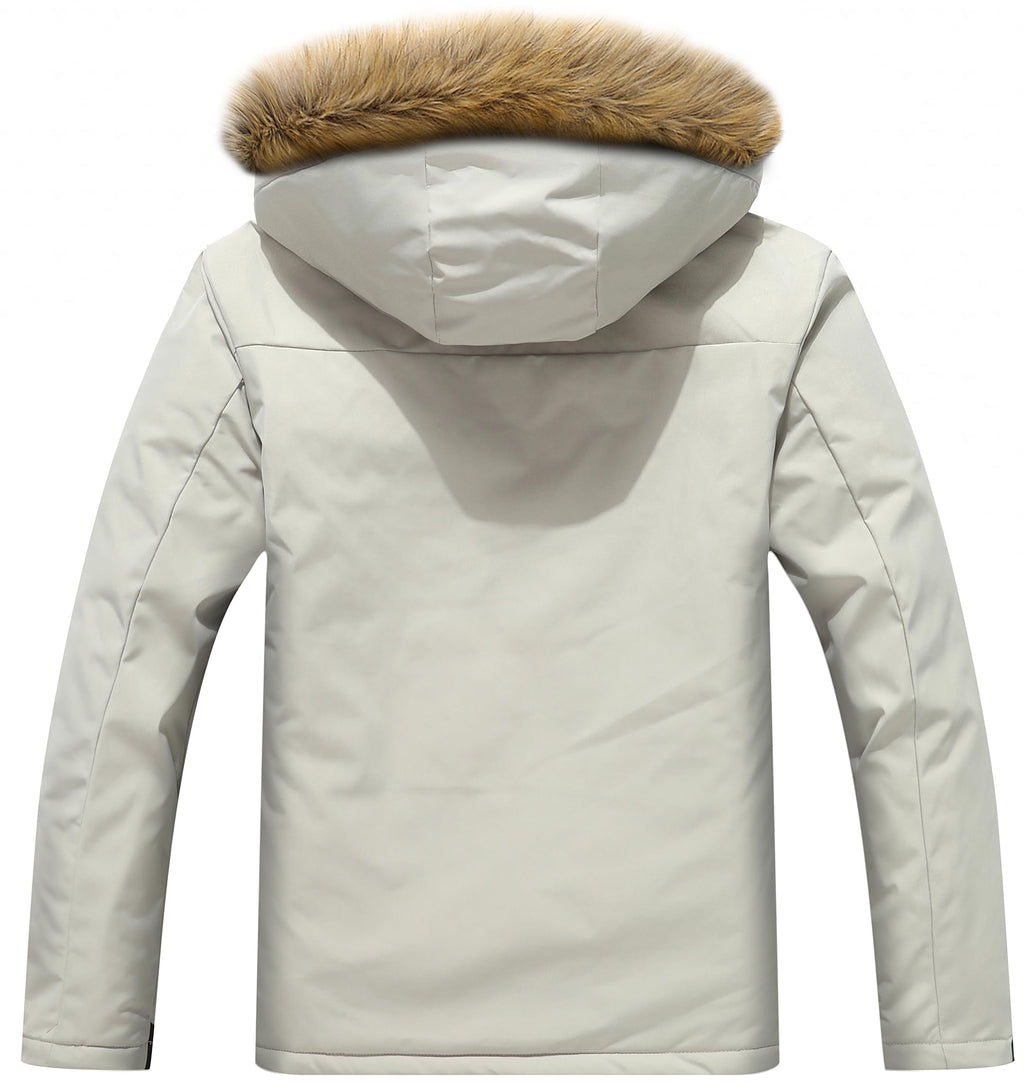 Men's Waterproof Warm Ski Snow Jacket Parka
