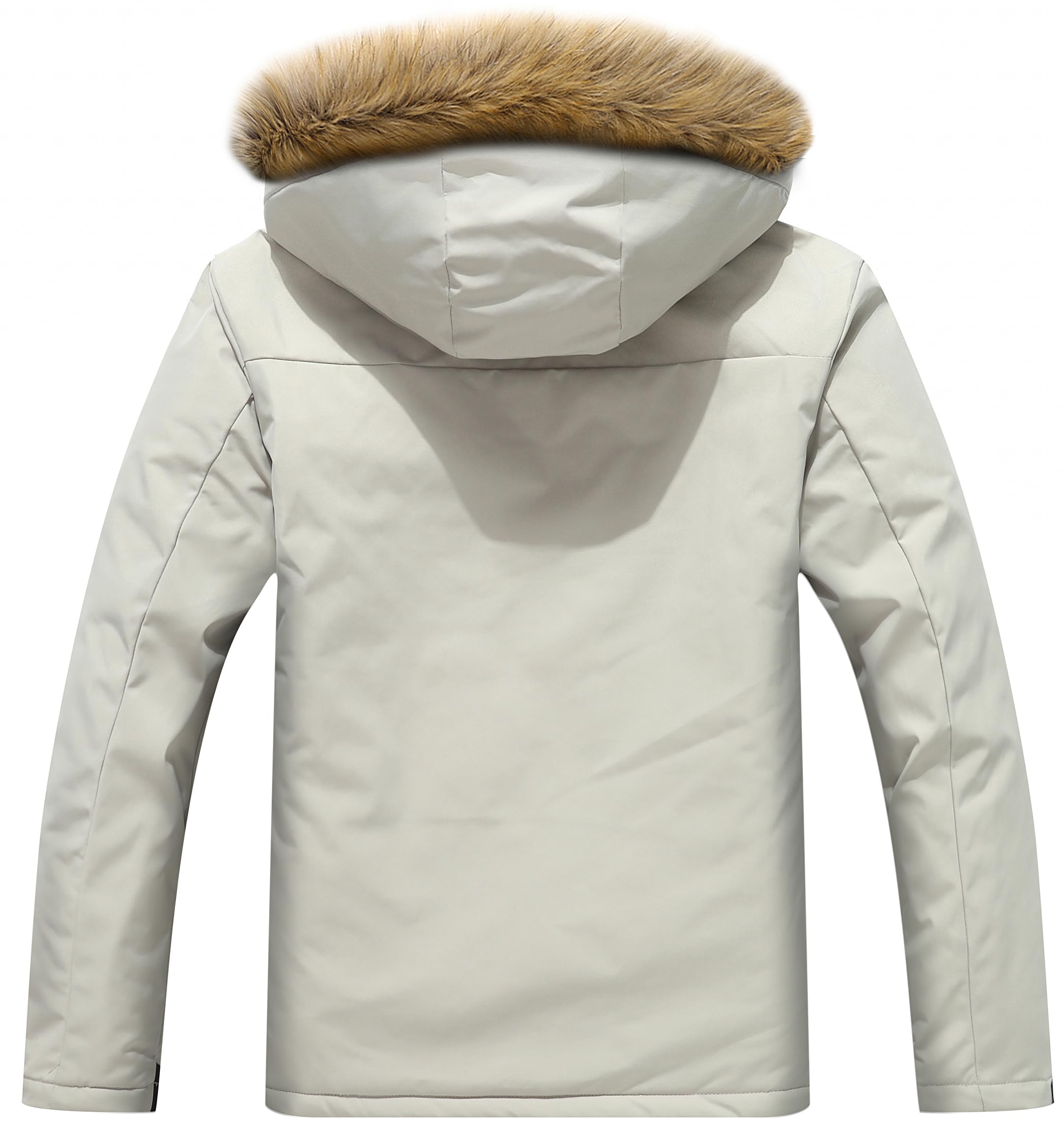Men's Waterproof Warm Ski Snow Jacket Parka