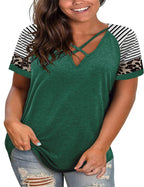 Vixen V-Neck Tunic - Women's T Shirts by Handbags Specialist Headquarter | Available at Handbags Specialist Headquarter