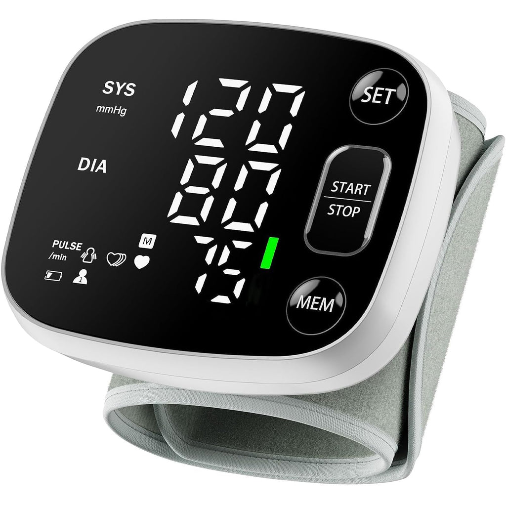 OklarHome Wrist BP Monitor: Rechargeable, Voice, LED -  by Handbags Specialist Headquarter | Available at Handbags Specialist Headquarter