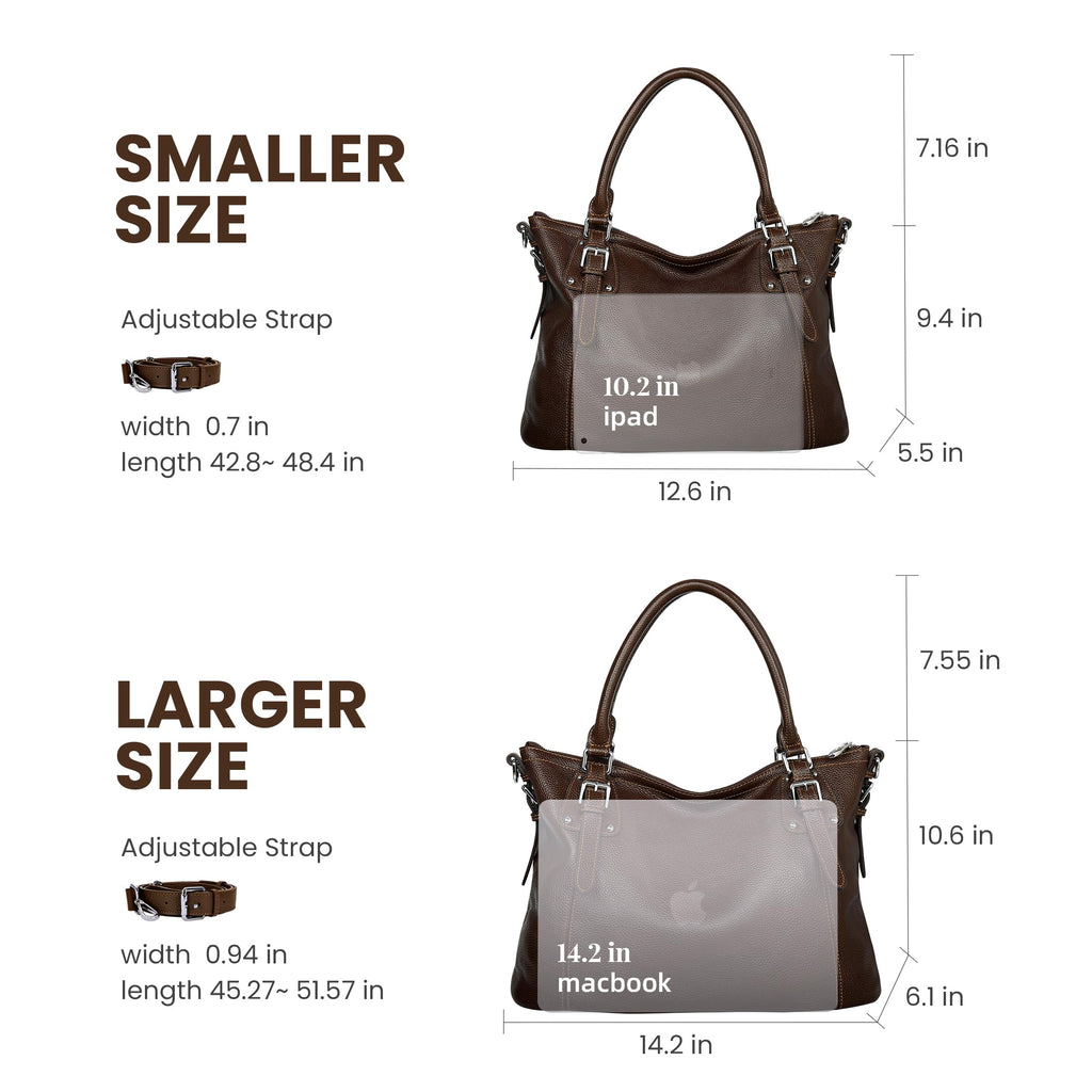 Genuine Leather Women's Tote Shoulder Bag