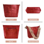 ChicHobo Vegan Leather Crossbody Bag with Strap -  by Handbags Specialist Headquarter | Available at Handbags Specialist Headquarter