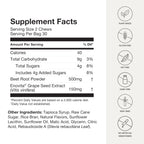 SuperBeets Heart Chews: Pomegranate Berry Boost - Health Care by Handbags Specialist Headquarter | Available at Handbags Specialist Headquarter