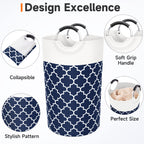 Collapsible Hamper Bag - Grey - Laundry Baskets by Handbags Specialist Headquarter | Available at Handbags Specialist Headquarter