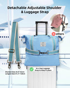 WALNEW Foldable Waterproof Travel Duffel Bag - Luggage Travel Bags by Handbags Specialist Headquarter | Available at Handbags Specialist Headquarter