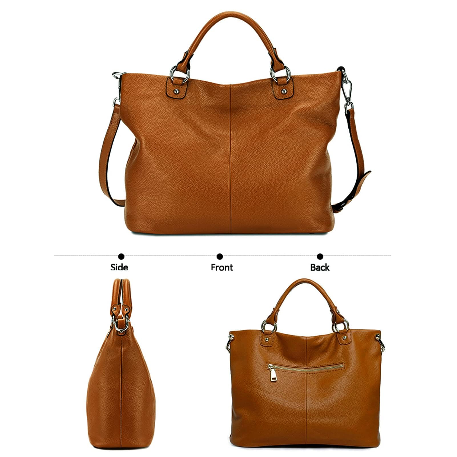 Kattee Women's Leather Tote Bag