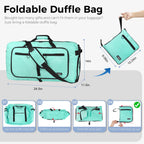 VoyageMax 65L Foldable Duffel - Water-Repellent