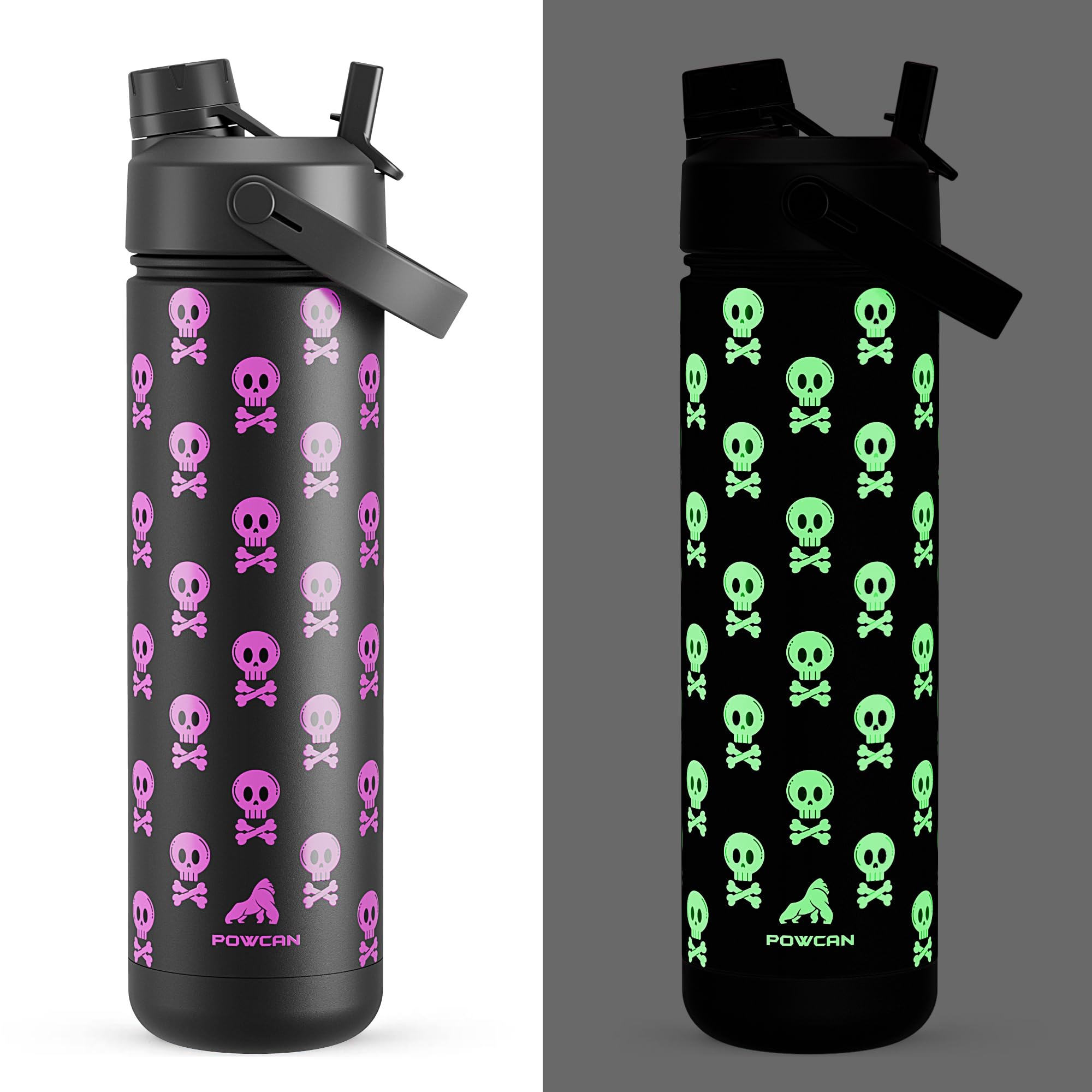 ChillKnight 26oz: Dual-Lid Leak-Proof Bottle - Water Bottles by Handbags Specialist Headquarter | Available at Handbags Specialist Headquarter