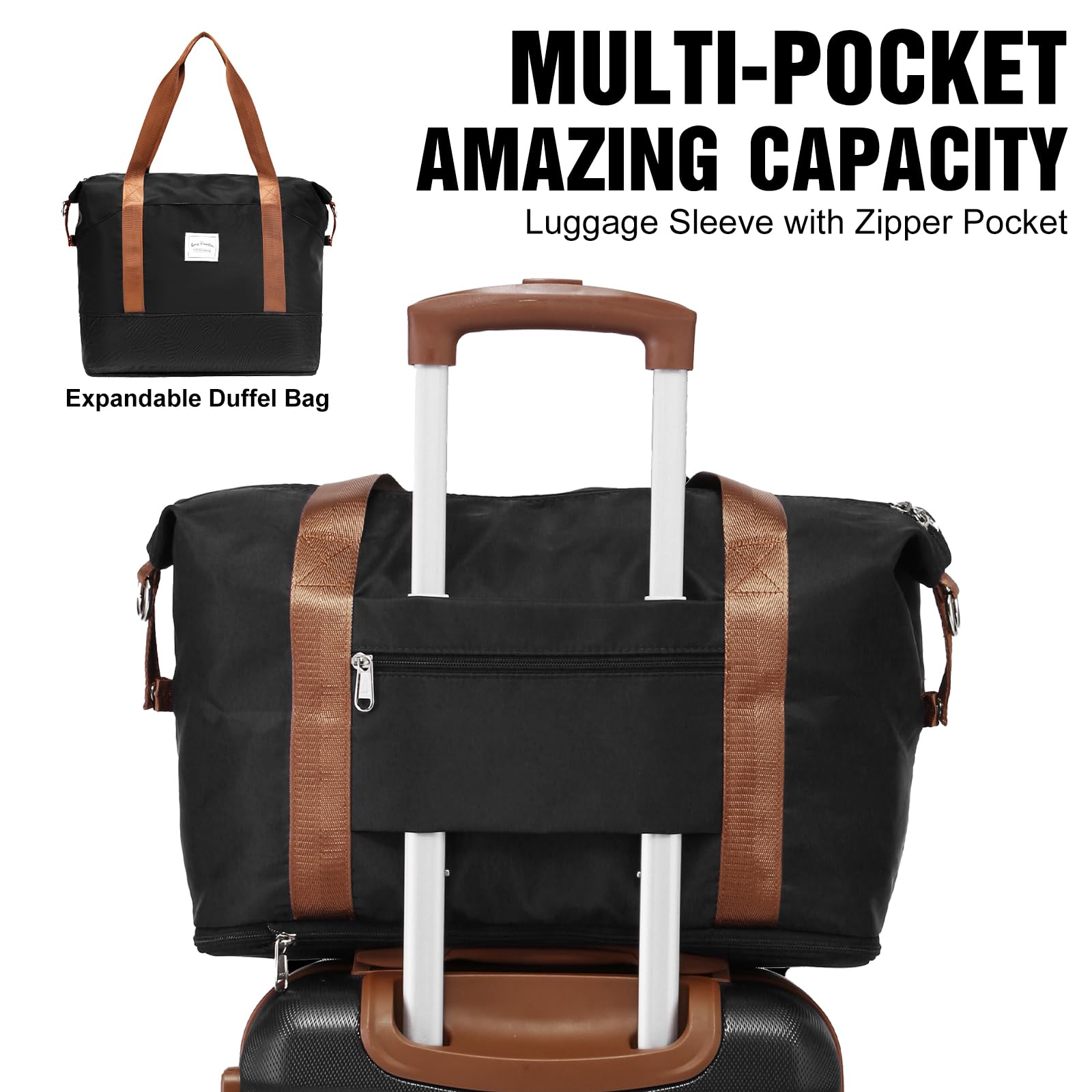 VoyagePro 6-Piece Hardshell Luggage Set - Luggage Travel Bags by Handbags Specialist Headquarter | Available at Handbags Specialist Headquarter