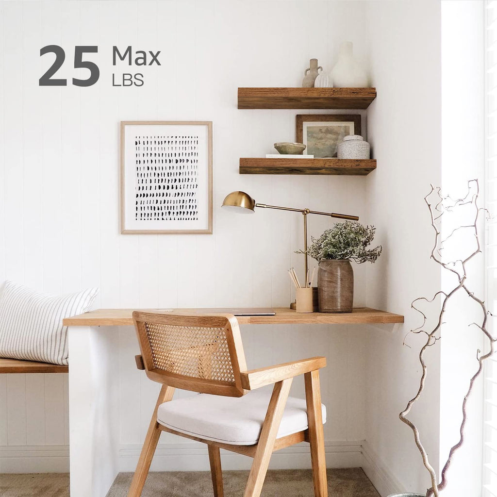 Rustic Farmhouse Shelves (008-40BN) - Decor by Handbags Specialist Headquarter | Available at Handbags Specialist Headquarter