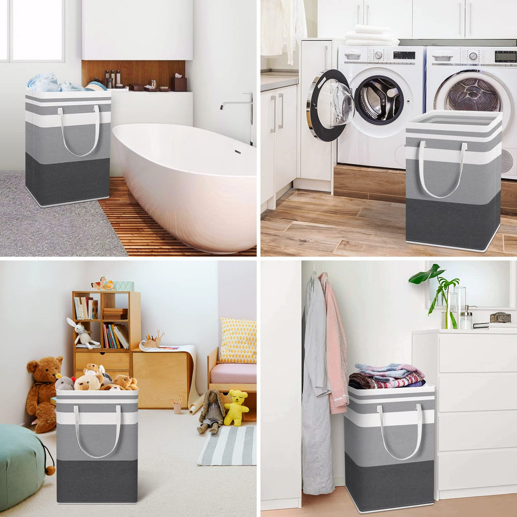 HomeHacks Duo Waterproof Laundry Baskets - Laundry Baskets by Handbags Specialist Headquarter | Available at Handbags Specialist Headquarter