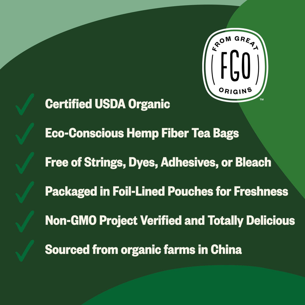 ElderZen Organic Tea - Caffeine-Free Eco Bags -  by Handbags Specialist Headquarter | Available at Handbags Specialist Headquarter