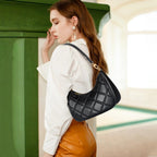 Retro Chic Hobo Bag - Cute Underarm Purse - Shoulder Bags by Handbags Specialist Headquarter | Available at Handbags Specialist Headquarter