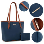 Montana Charm: Vegan Leather Tote & Shoulder Bag