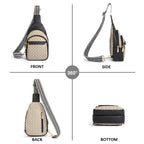 BOSTANTEN Chic Leather Crossbody Sling Bag -  by Handbags Specialist Headquarter | Available at Handbags Specialist Headquarter