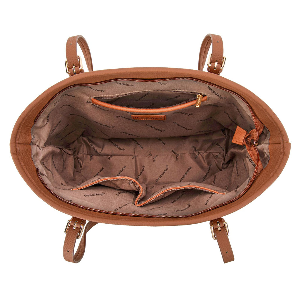 Montana Charm: Vegan Leather Tote & Shoulder Bag