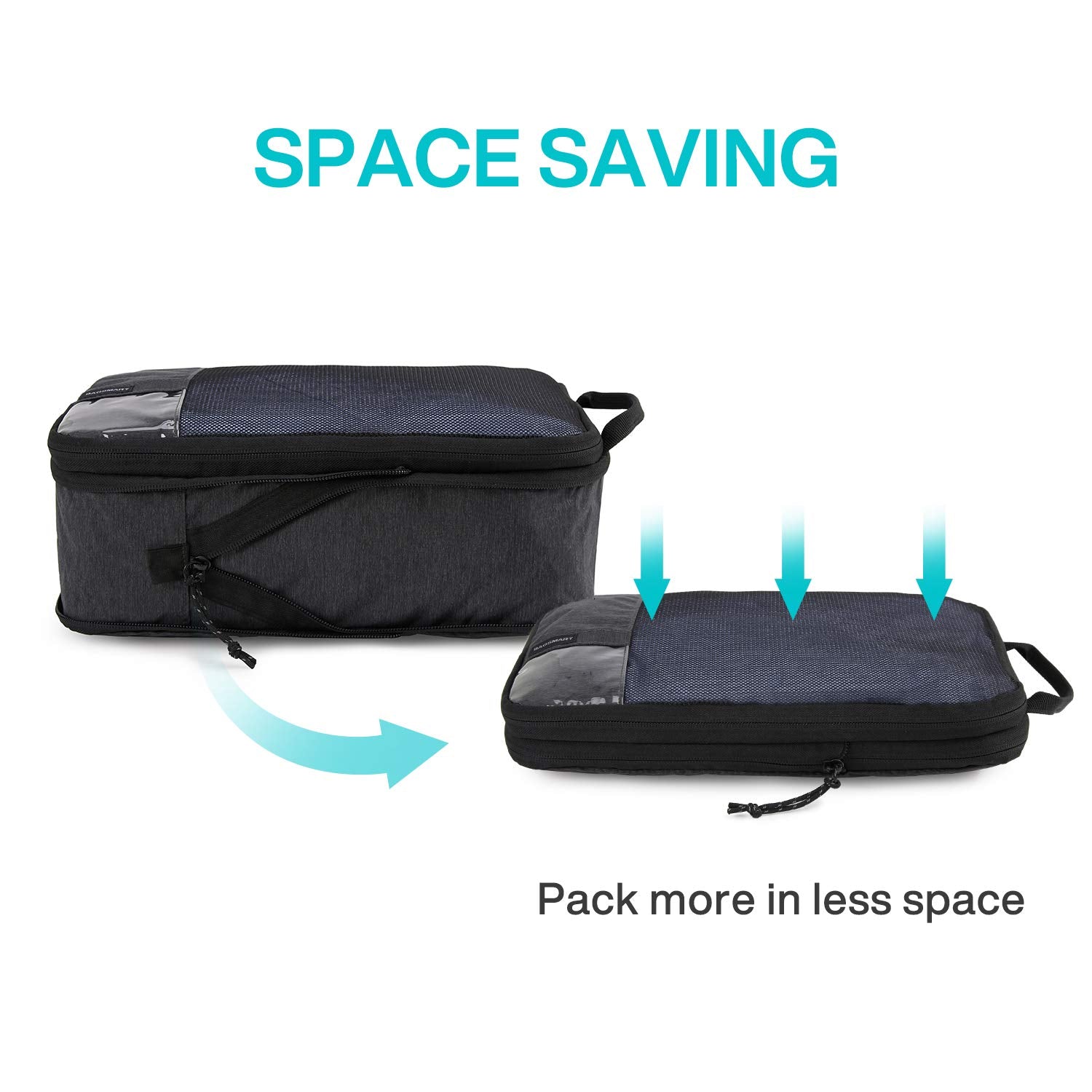 PackPro 6 Set Compression Cubes for Travel - Luggage Travel Bags by Handbags Specialist Headquarter | Available at Handbags Specialist Headquarter