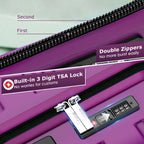 BEOW Spinner Luggage Set - Luggage Travel Bags by Handbags Specialist Headquarter | Available at Handbags Specialist Headquarter