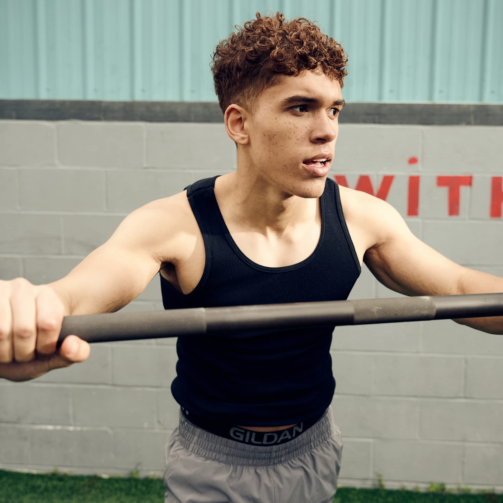 Gildan Men's Essential Tanks 3-Pack