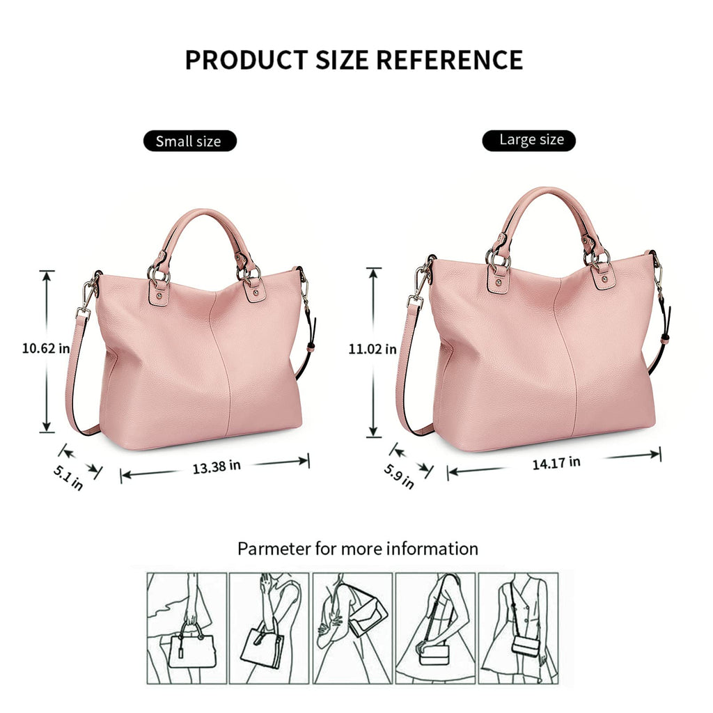 Kattee Women's Leather Tote Bag