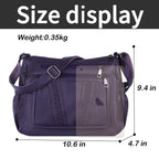 ELDA Chic Crossbody: Soft PU Leather Multi-Pocket Bag - Handbags by Handbags Specialist Headquarter | Available at Handbags Specialist Headquarter