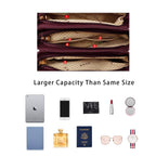 Luxe Leather Satchel & Crossbody Bags -  by Handbags Specialist Headquarter | Available at Handbags Specialist Headquarter