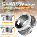 Aofmee Stainless Precision Pitcher - 68oz Borosilicate - Decor by Handbags Specialist Headquarter | Available at Handbags Specialist Headquarter