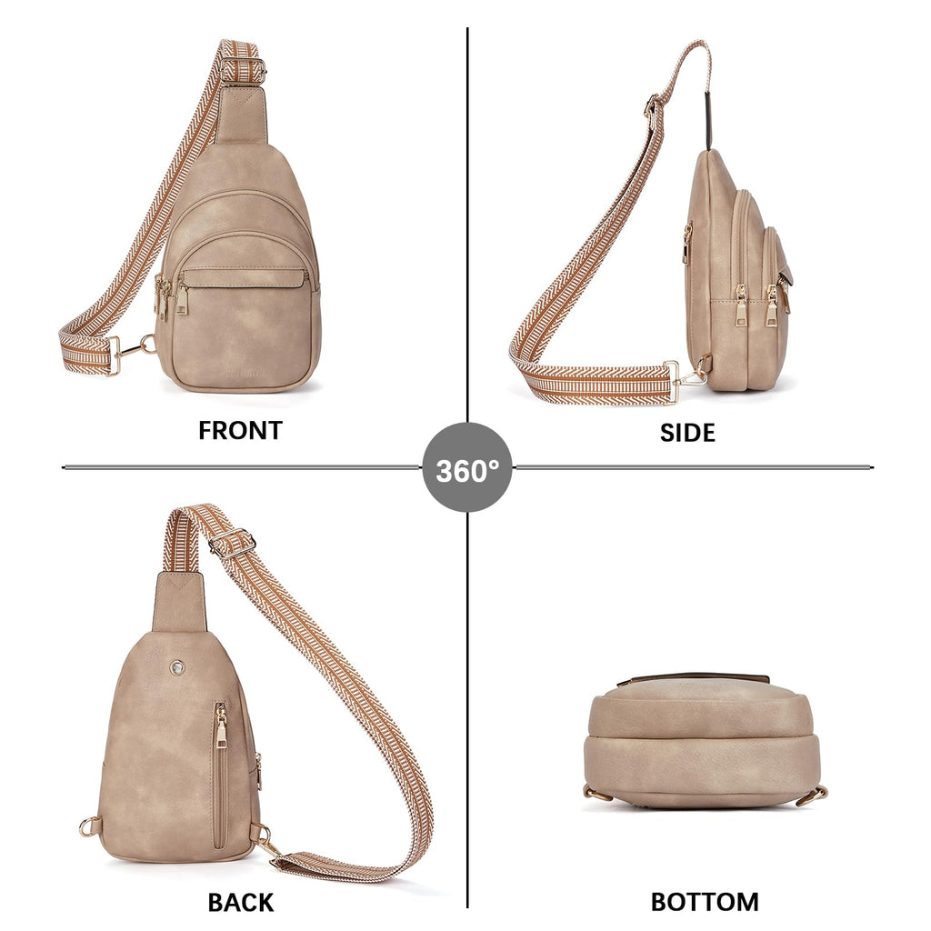 BOSTANTEN Chic Leather Crossbody Sling Bag -  by Handbags Specialist Headquarter | Available at Handbags Specialist Headquarter