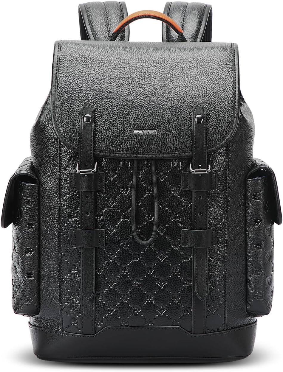 BOPai Elite Leather Laptop Backpack for Men - Backpacks by Handbags Specialist Headquarter | Available at Handbags Specialist Headquarter