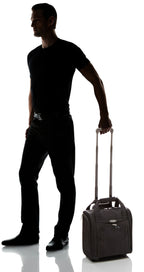 Samsonite Upright Wheeled Carry-On Underseater, Black, Small -  by Handbags Specialist Headquarter | Available at Handbags Specialist Headquarter