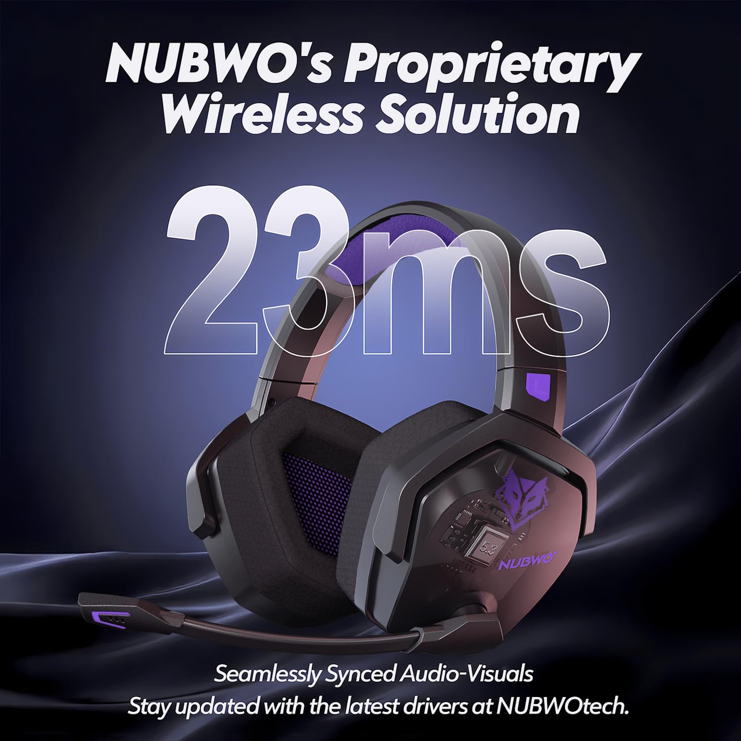 NUBWO G06 Dual Wireless Gaming Headset - Gaming Accessories by Handbags Specialist Headquarter | Available at Handbags Specialist Headquarter