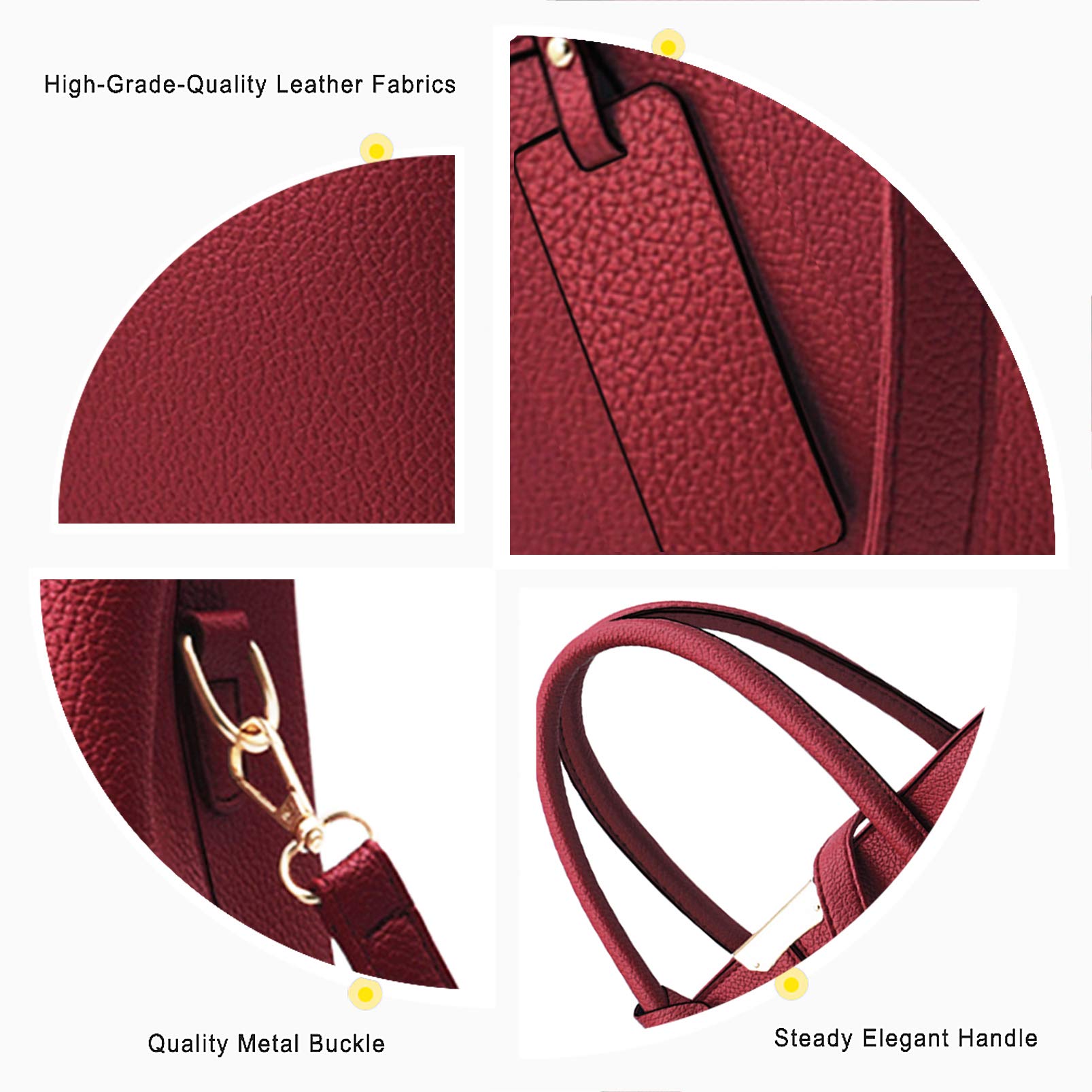 COCIFER Women's Shoulder Tote Handbag
