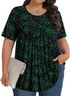 SoftTunic-Plus Crew SS - Tops by Handbags Specialist Headquarter | Available at Handbags Specialist Headquarter