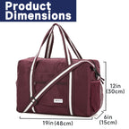 TravelLite Foldable Waterproof Duffle Tote Bag - Luggage Travel Bags by Handbags Specialist Headquarter | Available at Handbags Specialist Headquarter