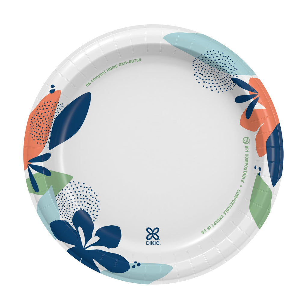 Durable Dixie 8.5 Plates: Strong, Safe & Soak-Proof - Paper Plates by Handbags Specialist Headquarter | Available at Handbags Specialist Headquarter