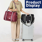 TravelLite Foldable Waterproof Duffle Tote Bag - Luggage Travel Bags by Handbags Specialist Headquarter | Available at Handbags Specialist Headquarter