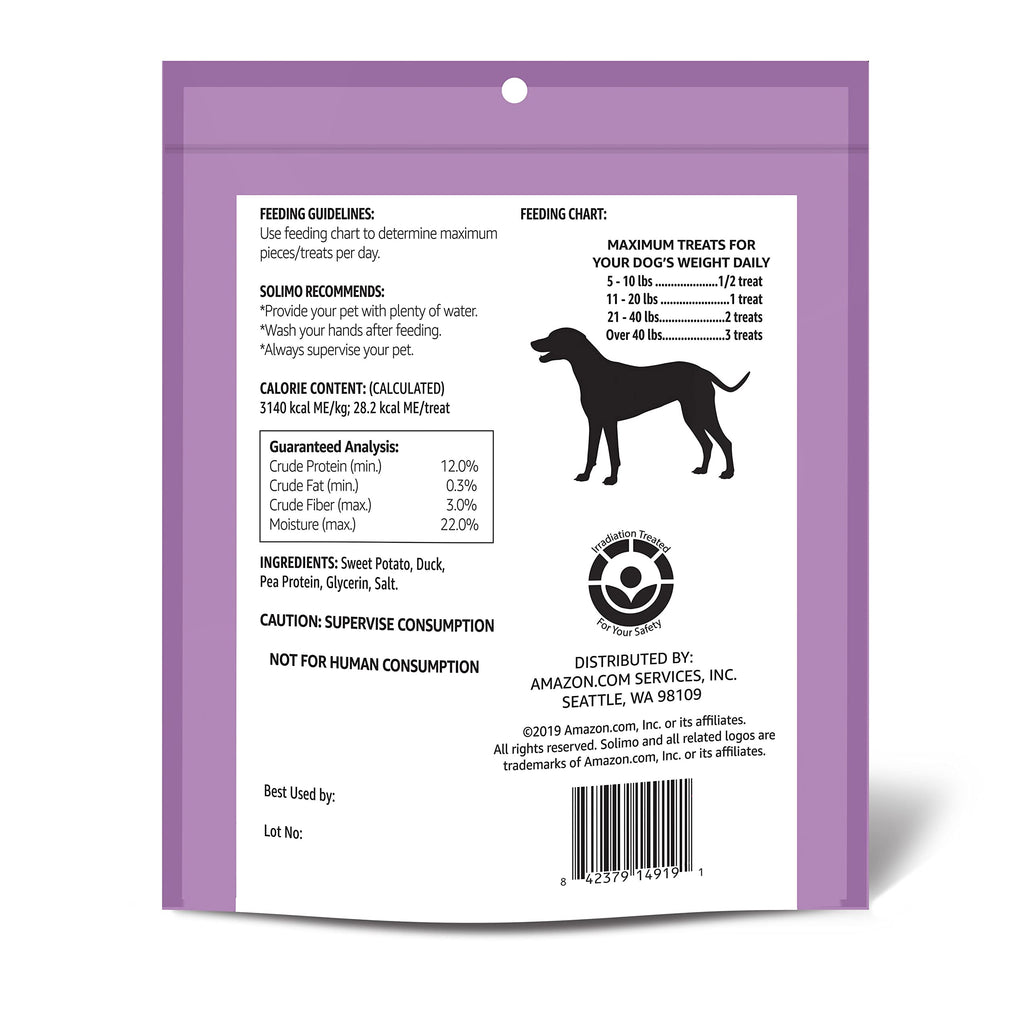 Solimo Sweet Jerky Dog Treats - 2 lbs - Pet Supplies by Handbags Specialist Headquarter | Available at Handbags Specialist Headquarter