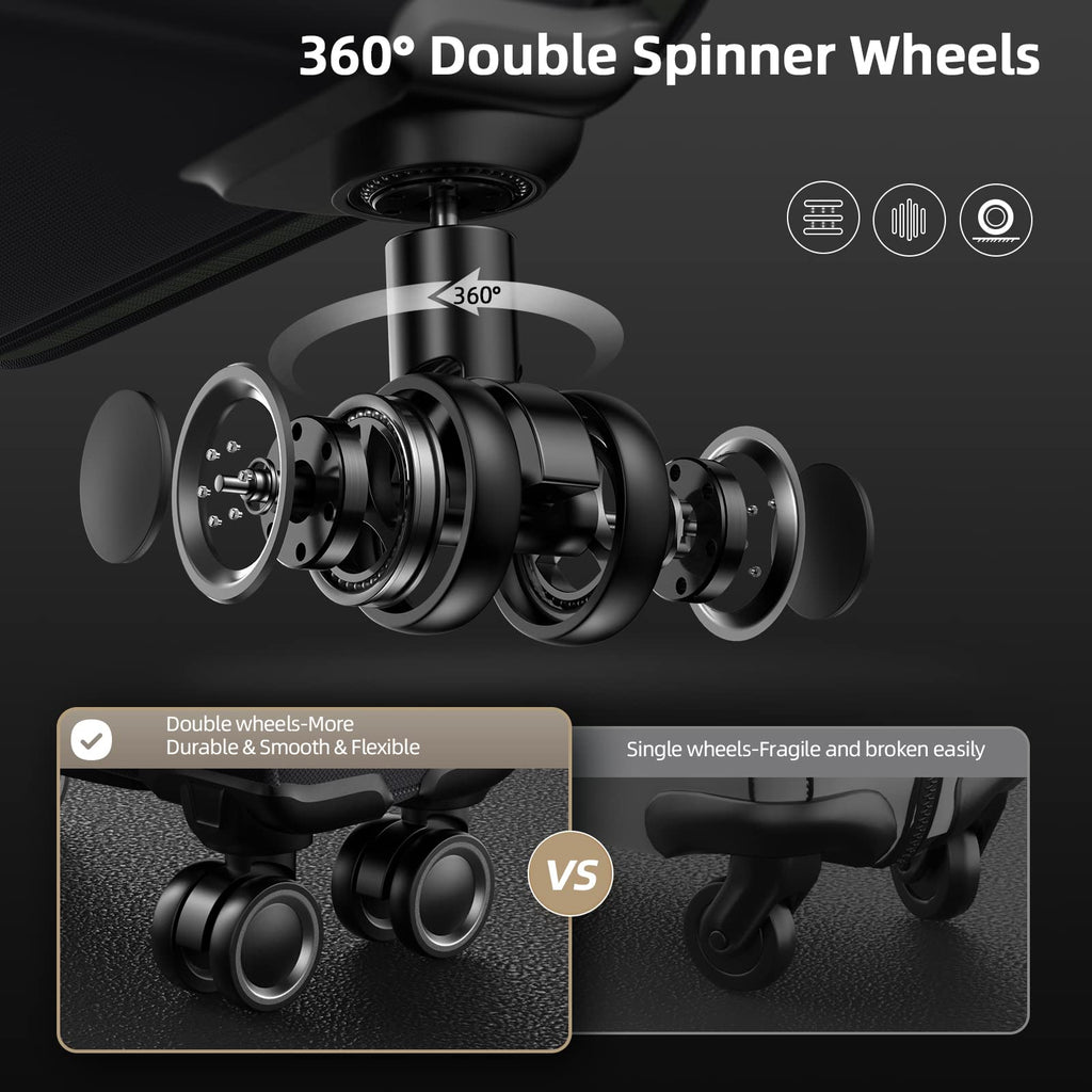 SHOWKOO Armygreen 3-Piece Expandable Luggage Set - Luggage Travel Bags by Handbags Specialist Headquarter | Available at Handbags Specialist Headquarter