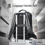 BOPai Executive Leather Backpack with USB Charging - Backpacks by Handbags Specialist Headquarter | Available at Handbags Specialist Headquarter
