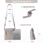 Chic Leather Crossbody with Card Slots for Women -  by Handbags Specialist Headquarter | Available at Handbags Specialist Headquarter