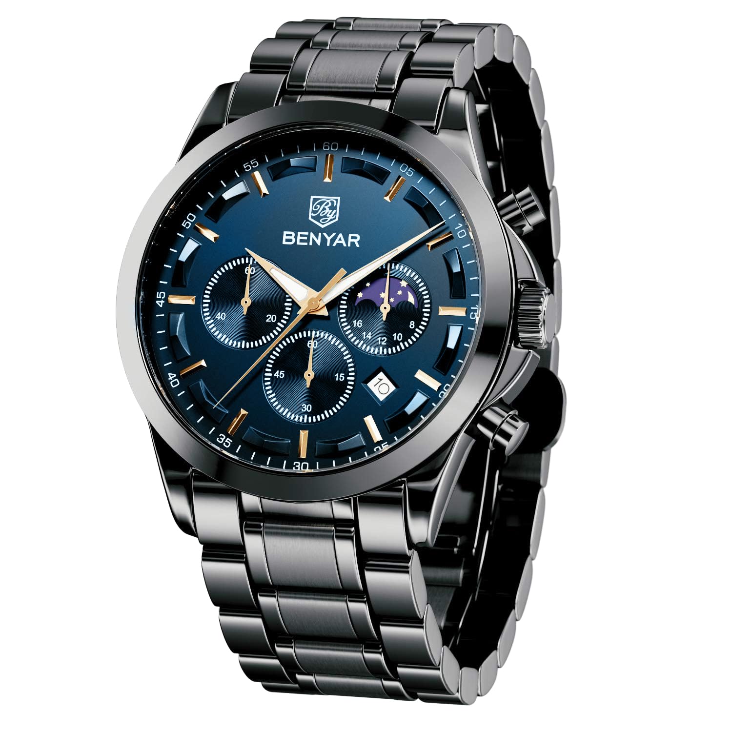 Benyar ChronoPro: Men's Quartz Fashion Watch
