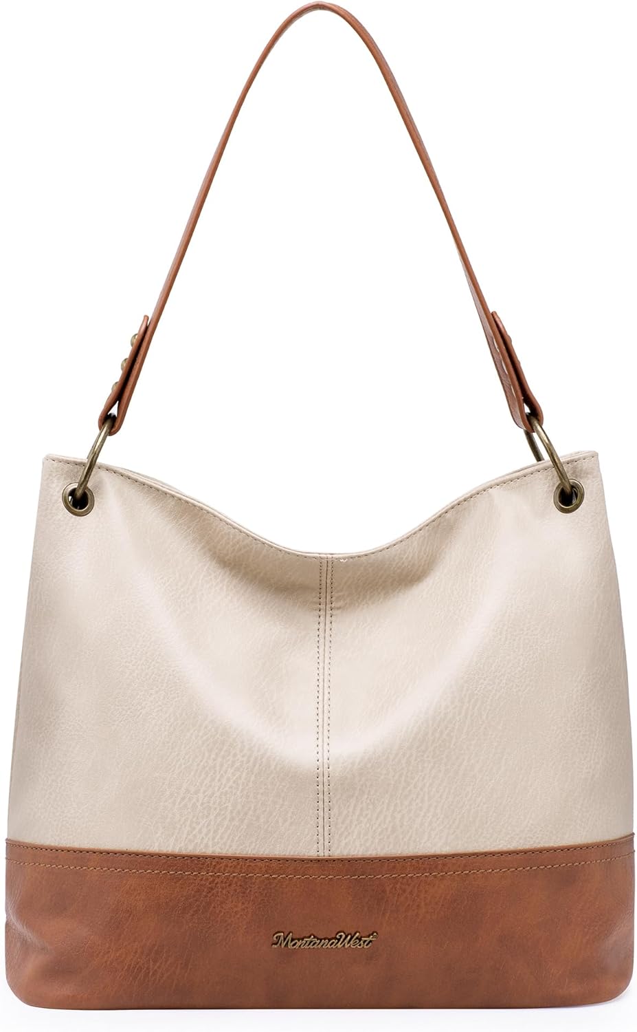 West Zip Hobo Purse - Crossbody Bags by Handbags Specialist Headquarter | Available at Handbags Specialist Headquarter