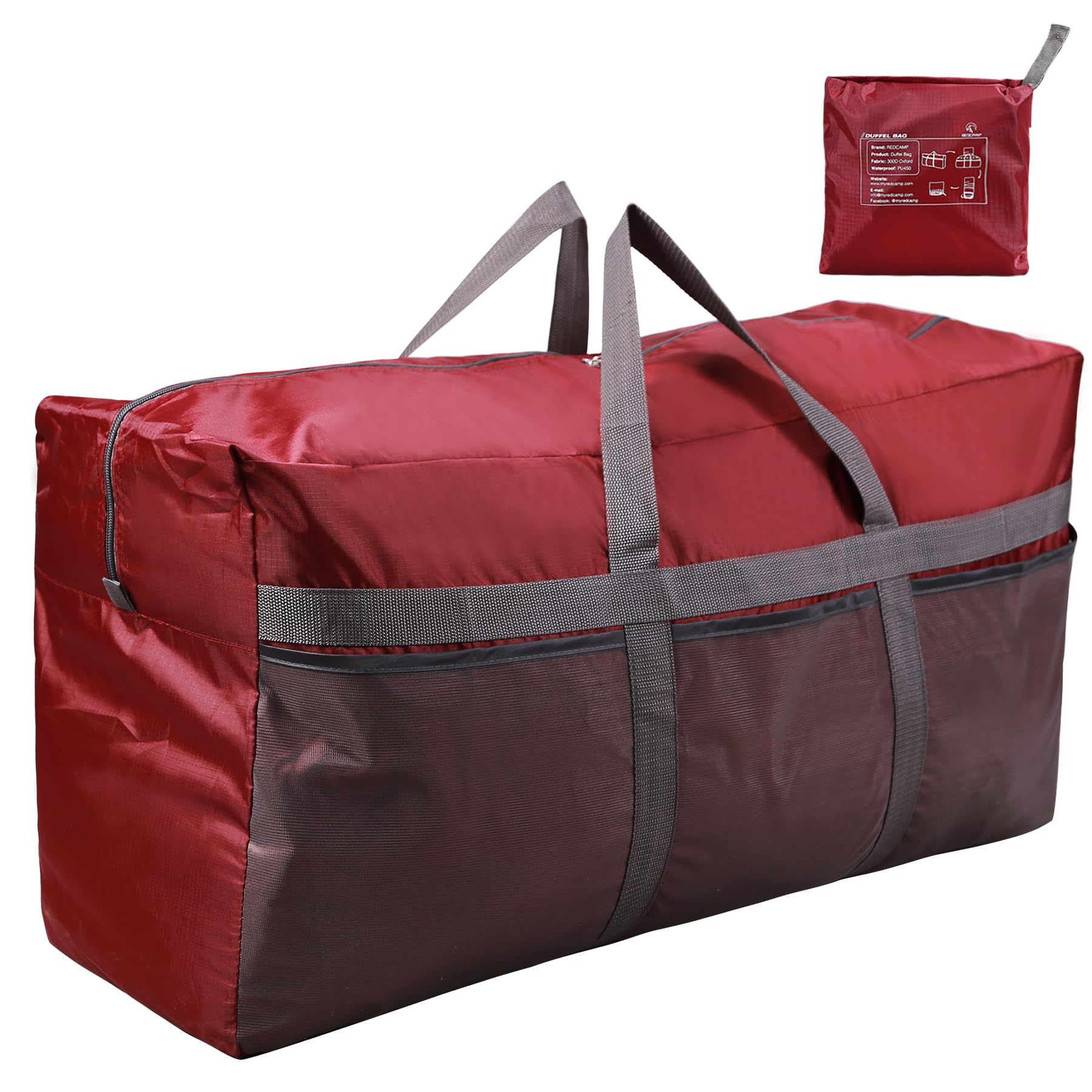 REDCAMP Foldable Waterproof Travel Sports Bag