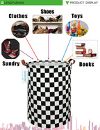 Collapsible Canvas Hamper by LANGYASHAN - Laundry Baskets by Handbags Specialist Headquarter | Available at Handbags Specialist Headquarter