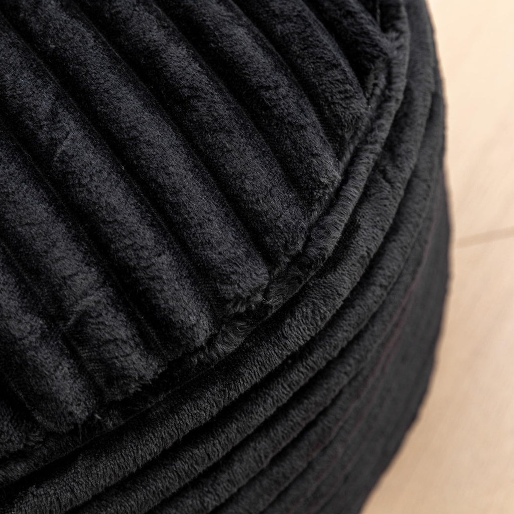 VersaPouf: Unstuffed Ottoman & Foot Rest Cover - Decor by Handbags Specialist Headquarter | Available at Handbags Specialist Headquarter