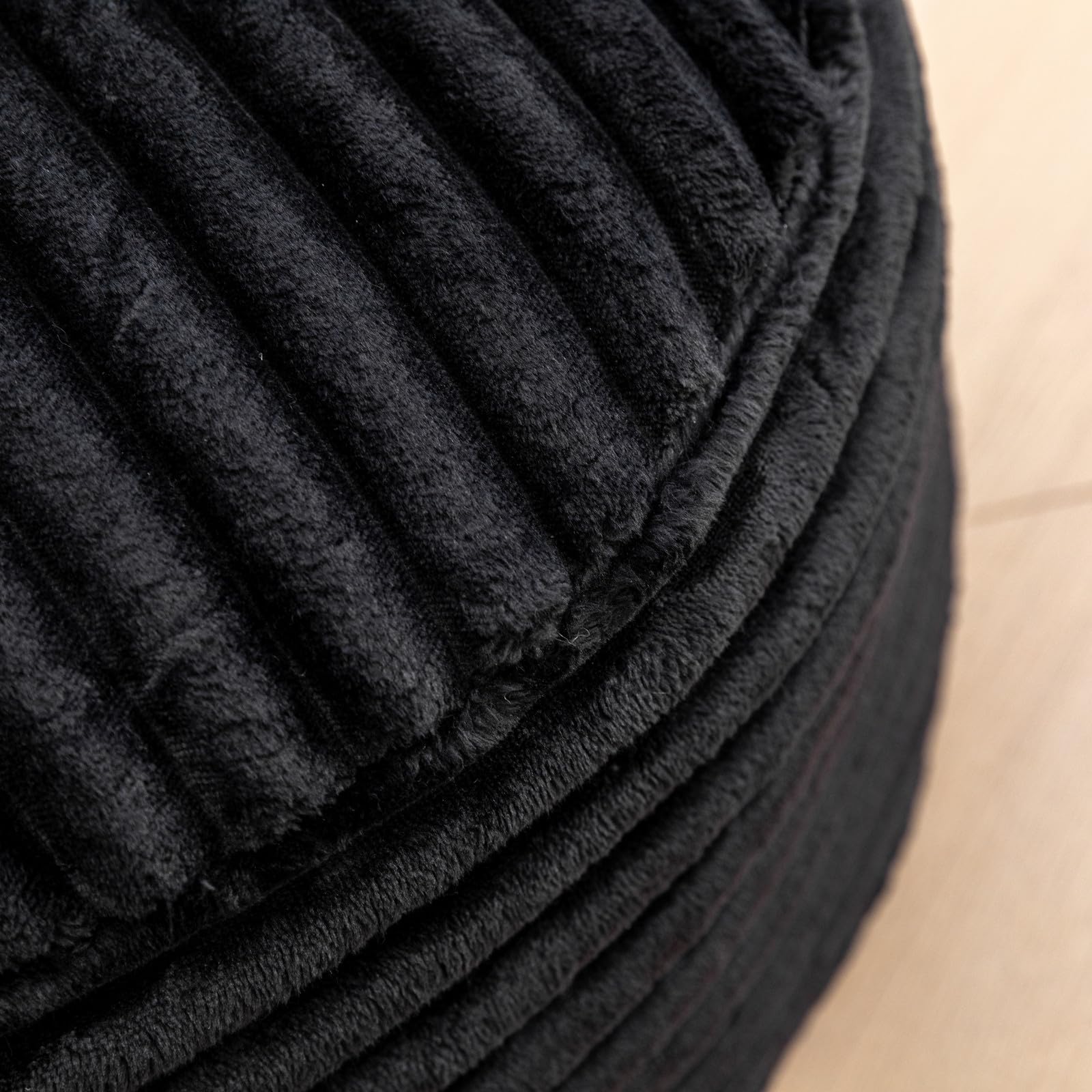 VersaPouf: Unstuffed Ottoman & Foot Rest Cover - Decor by Handbags Specialist Headquarter | Available at Handbags Specialist Headquarter