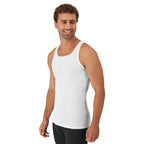 CoolFlex Men's Ribbed Tank Pack - White/Black/Gray