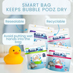 TruKid Bubble Podz: Gentle Lavender Bath Bombs - Baby Products by Handbags Specialist Headquarter | Available at Handbags Specialist Headquarter
